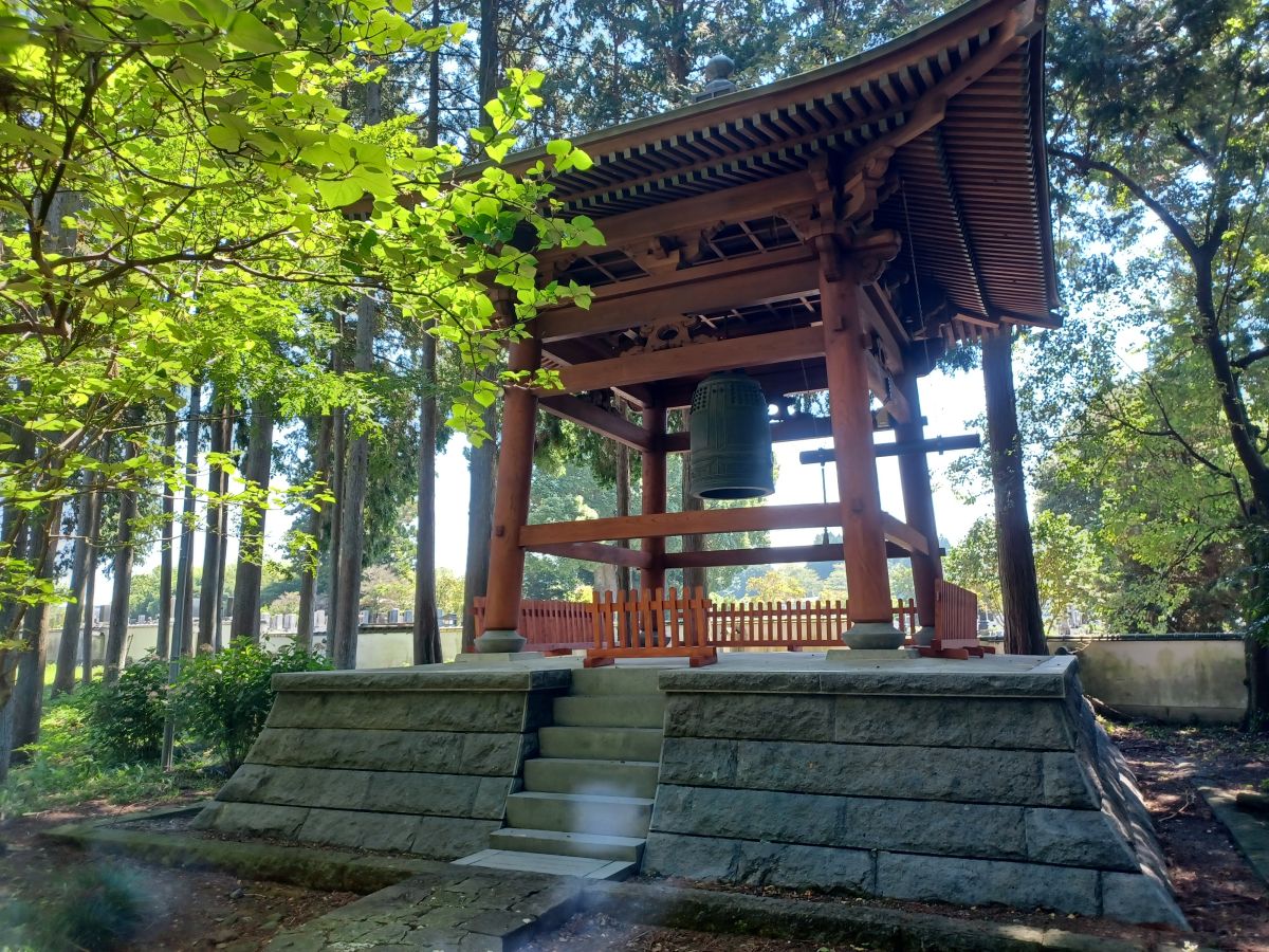 M寺鐘堂改修工事